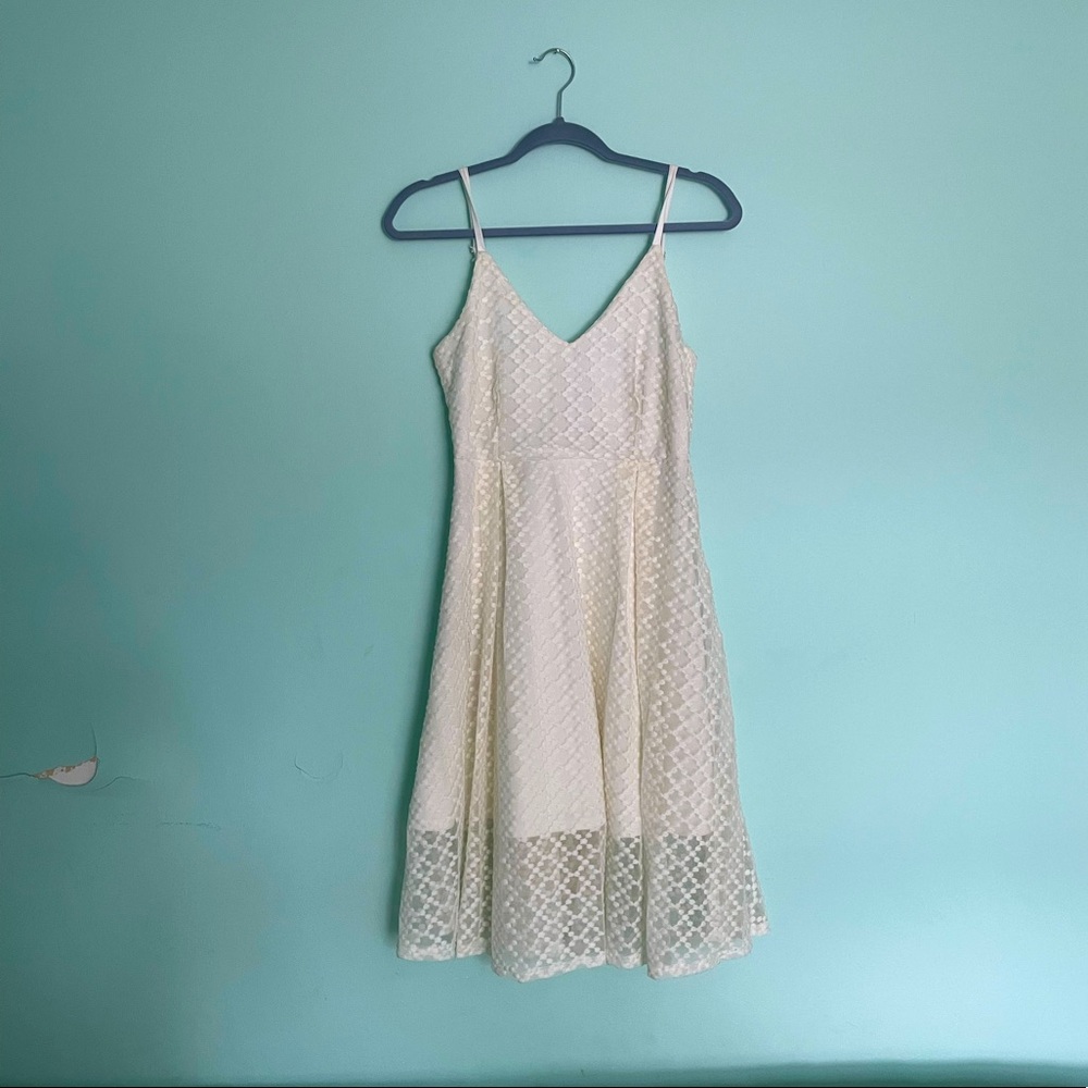 White lace dress Lord & Taylor